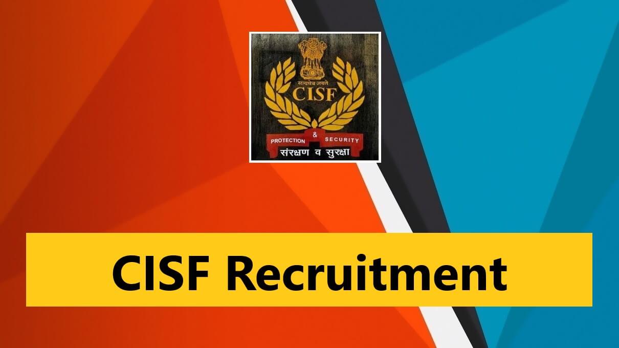CISF Recruitment 2