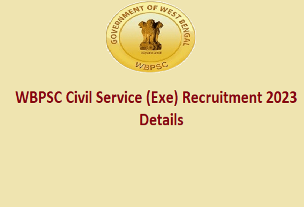 WBPSC Civil Service Recruitment 2023