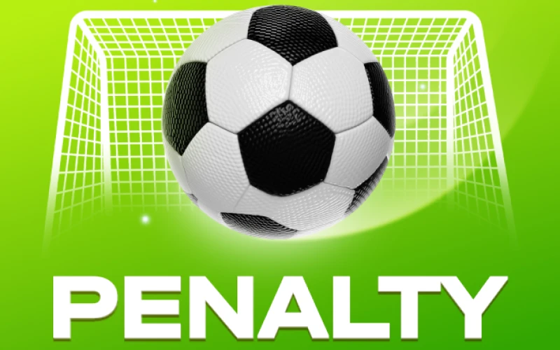 Enjoy football-themed game Penalty with 1win website.